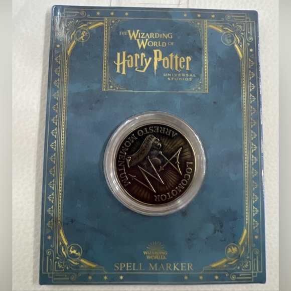 Universal Studios Harry Potter Hogsmeade Spell Marker Locomotor Arresto Momentum - Picture 3 of 3